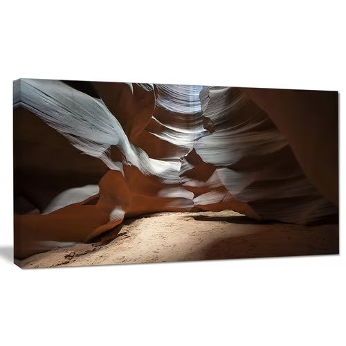 Antelope Canyon Graphic Art on Wrapped Canvas E11731