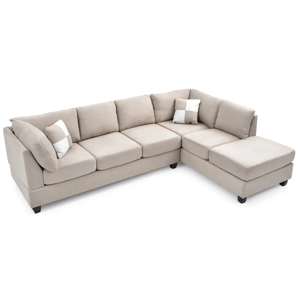 Vanilla Sectional (3 Boxes) C33706