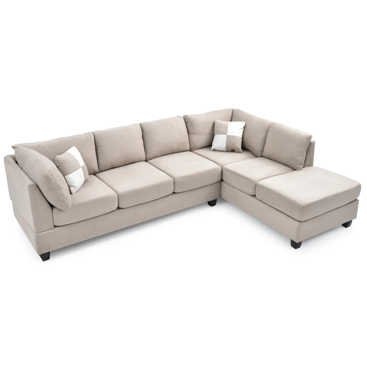 Vanilla Sectional (3 Boxes) C33706