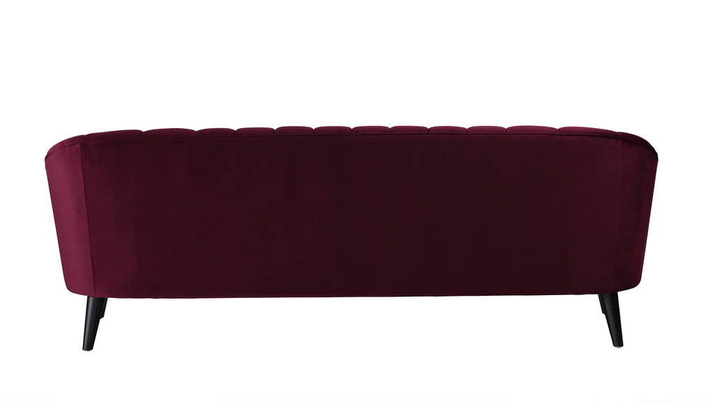 Burgundy Accent Sofa M651