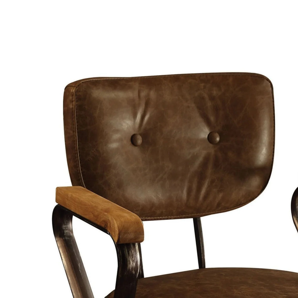 Vintage Whiskey Leather Office Chair X309