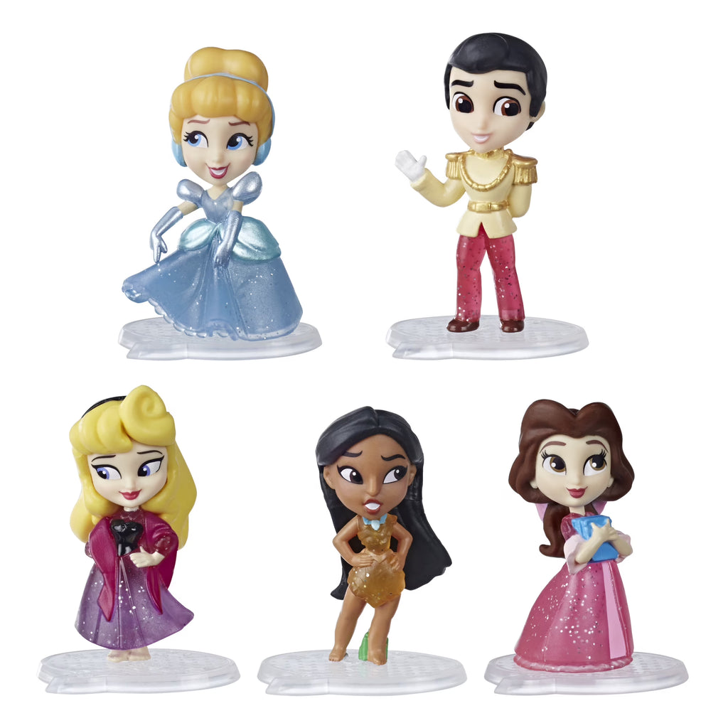 5 Pieces Disney Princess Doll Playset O918