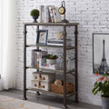 Steel Etagere Bookcase, 4 Shelves G526