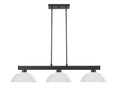 Matte Black 3 Light Billiard Light G54978