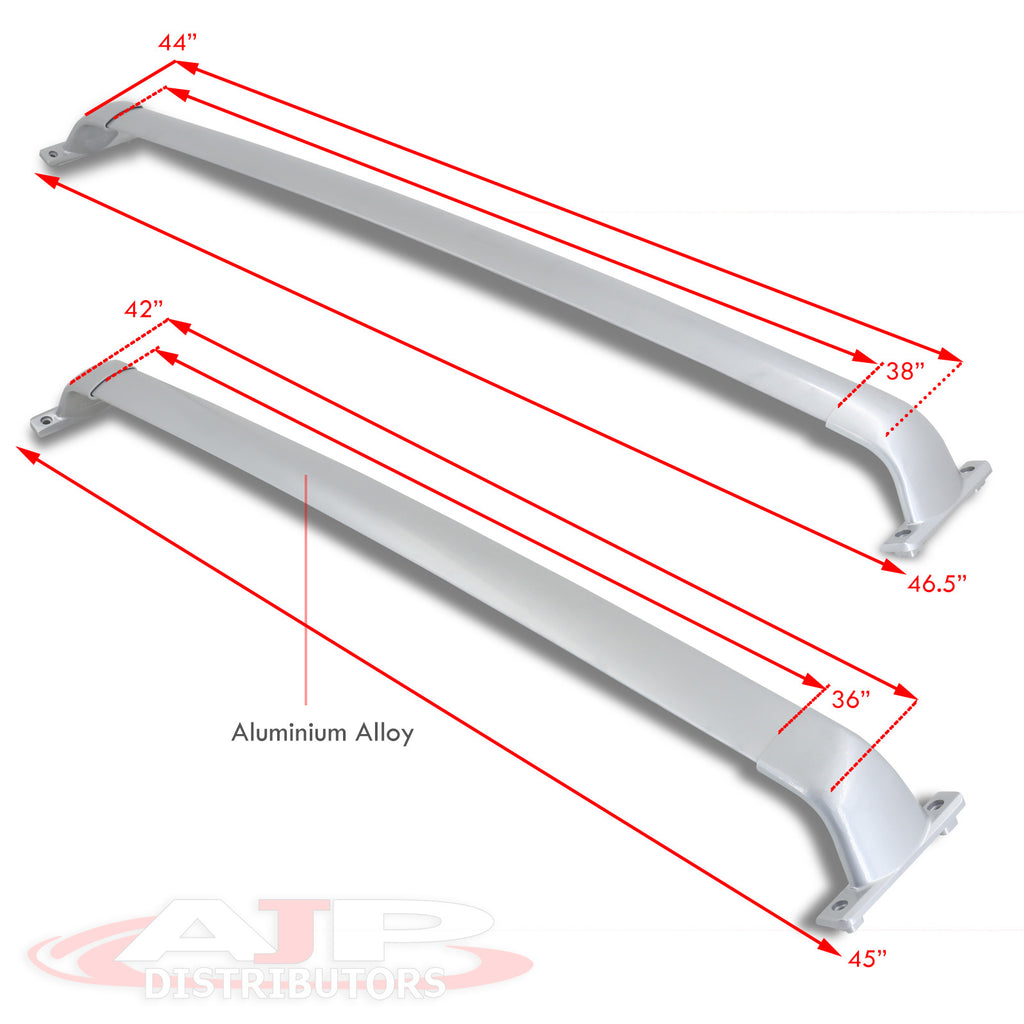 2-Piece Aluminum Roof Rack Cross Bars for SUV R9813
