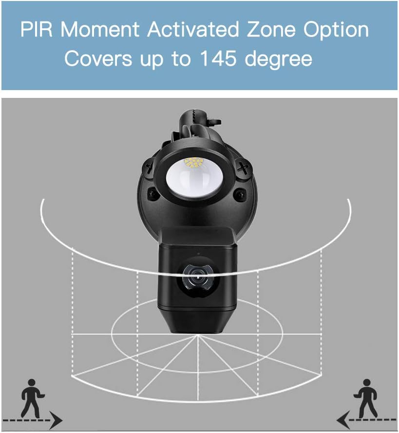1080P Outdoor Security Light Cam with Two-Way Talk P7495