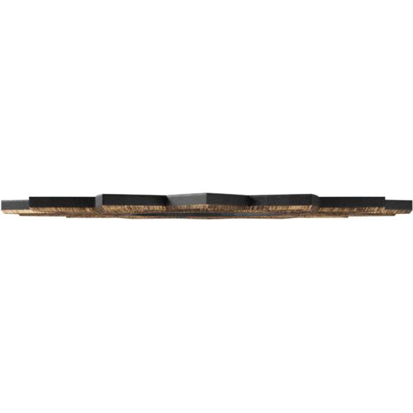 40x22OD x 15 3/8x22ID x 1x22P PVC Pierced Ceiling Medallion V1210