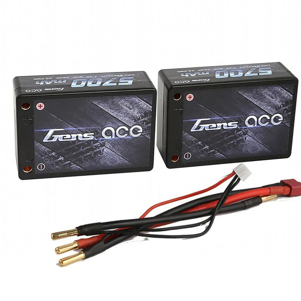 5700mAh 7.4V 50C 2S3P Hardcase Lipo Battery Pack N999