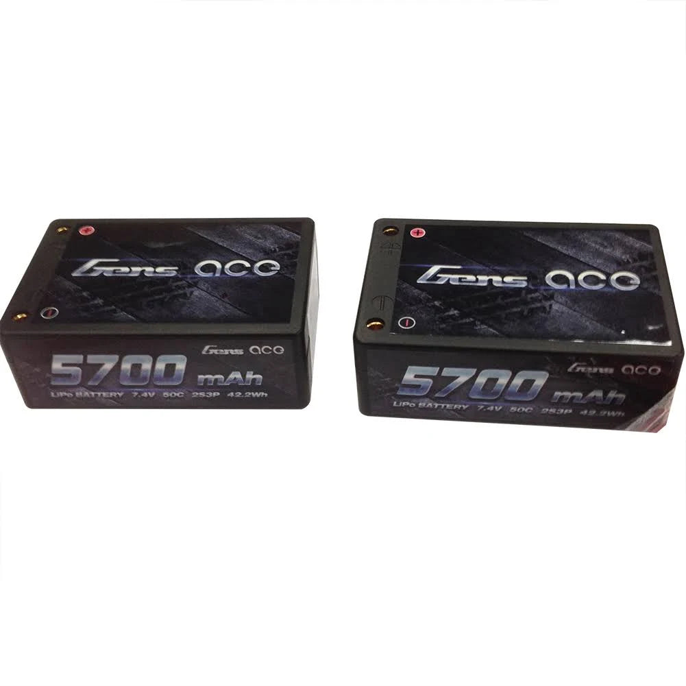 5700mAh 7.4V 50C 2S3P Hardcase Lipo Battery Pack N999