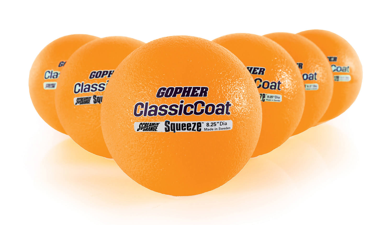 Screamin Orange 8.25x22 Diameter Coated-Foam Balls G930377