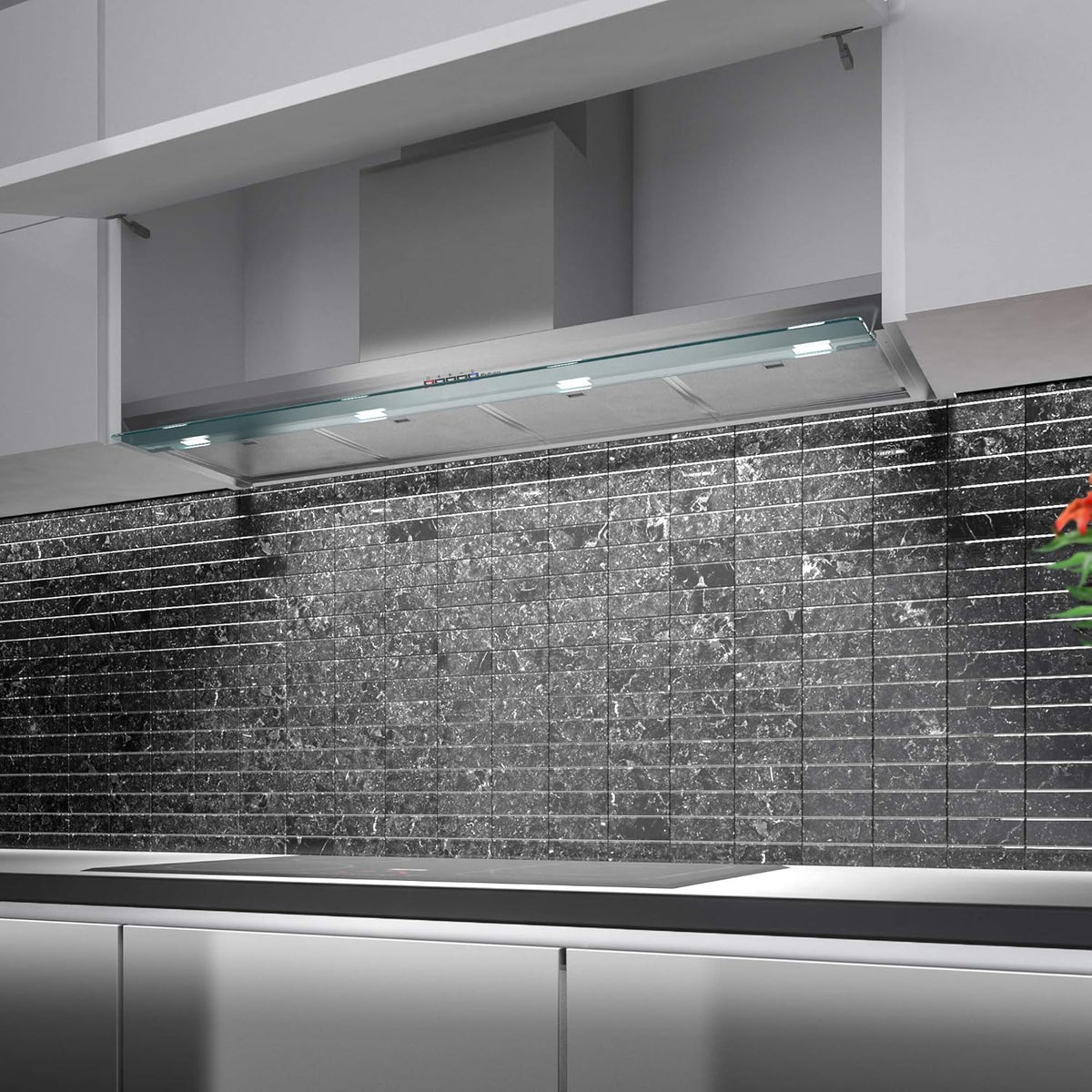 Stainless Steel Wall-mount Range Hood with Blower T705581