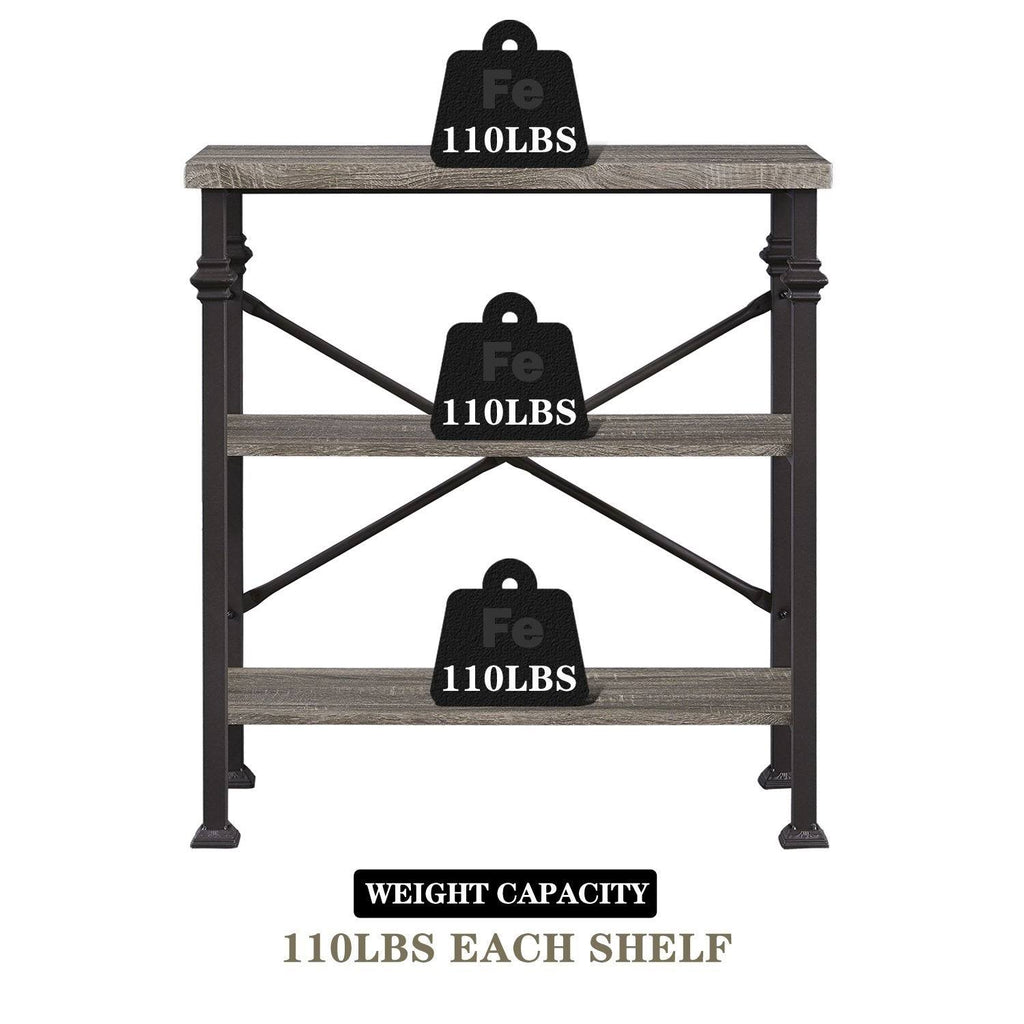 Steel Etagere Bookcase, 4 Shelves G526