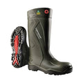 Green & Black Full Safety Boots Size 12 O8471