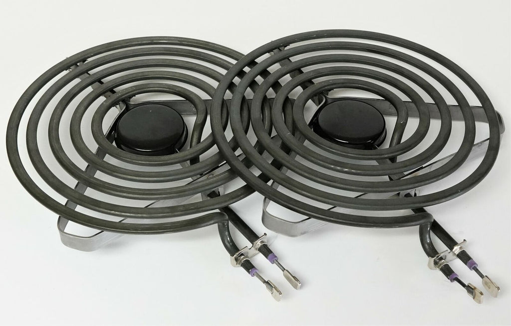 Range Stove Burner Element with Chrome Pans Bowls Set X484680