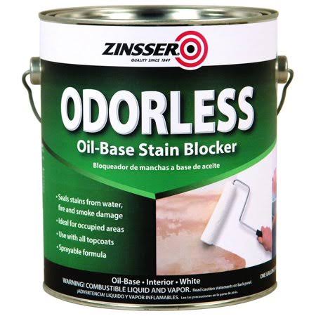 Odorless Oil-Based Stain Blocker White Gallon Y92300