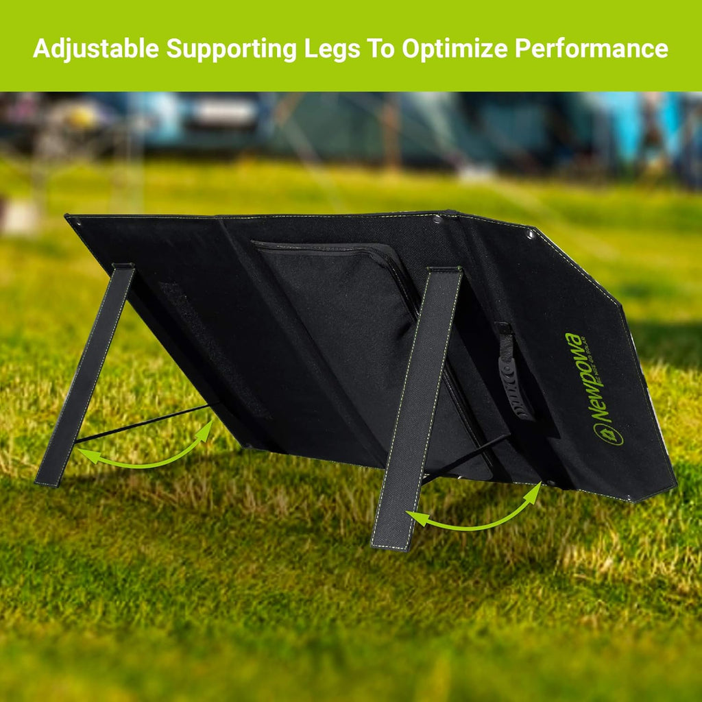 60W Foldable Solar Panel Charger with Mono Cells J8533