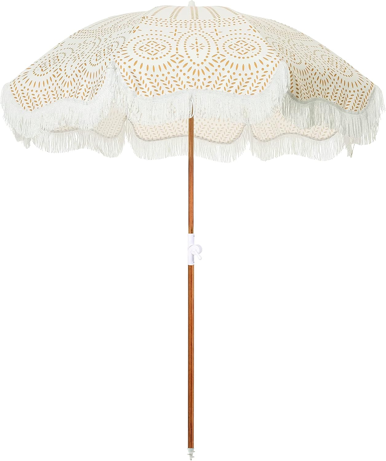 Navy Crew Stripe Holiday Umbrella P56248