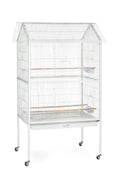 White Aviary Flight Cage F382