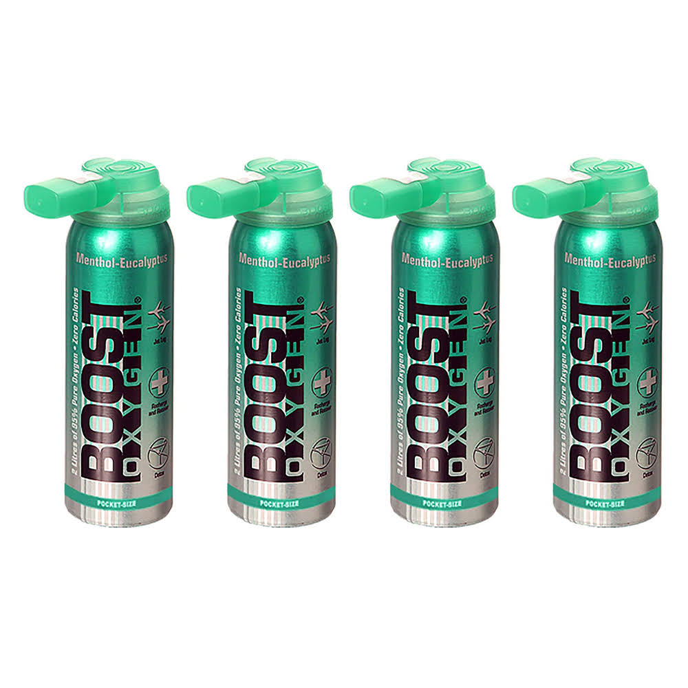 Menthol Eucalyptus Oxygen Canister (4 Pack) F172