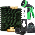 Expandable Garden Hose 75FT Pack of 2 with Spray Nozzle C435