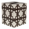 Brown Tissue Box Cover F782