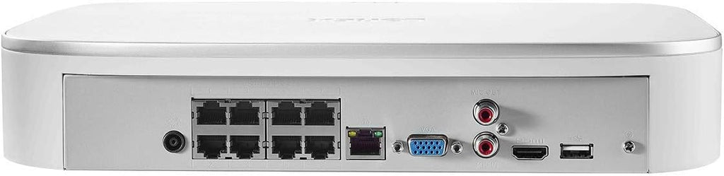 4K Wired NVR Security Camera System, 3TB 8 Channel, 6 Cameras X8466
