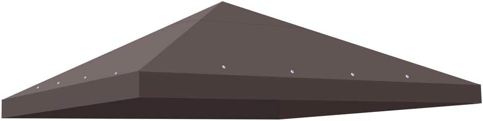 10'x10' Gazebo Top Replacement Canopy Cover W687