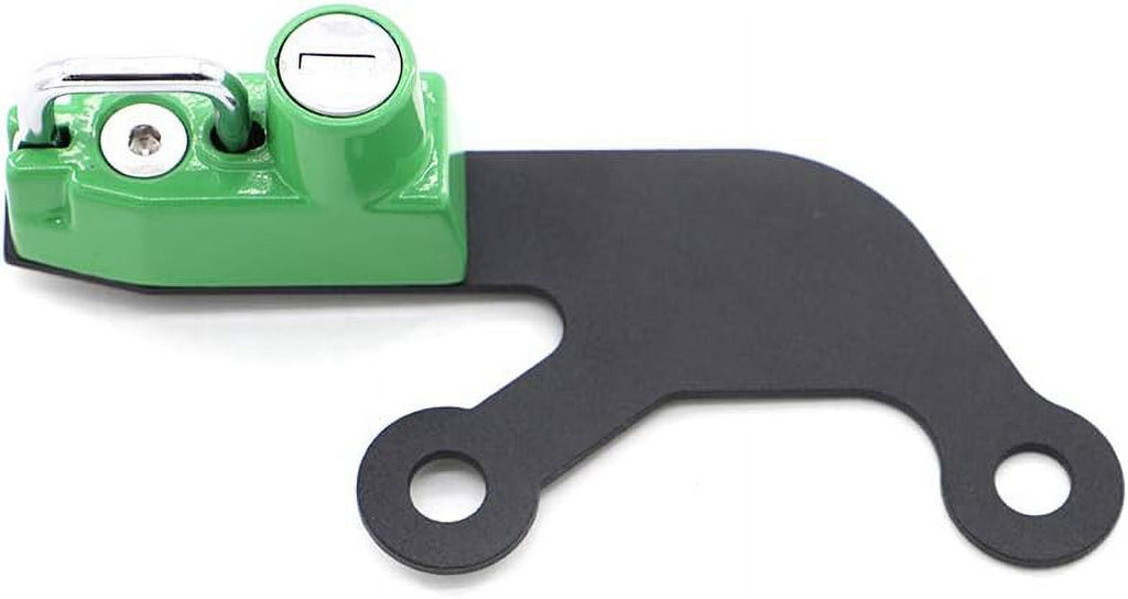 Motorcycle Helmet Lock Anti-theft Security Lock for Kawasaki Z 650 Ninja 650 2017-2020 Green M57556