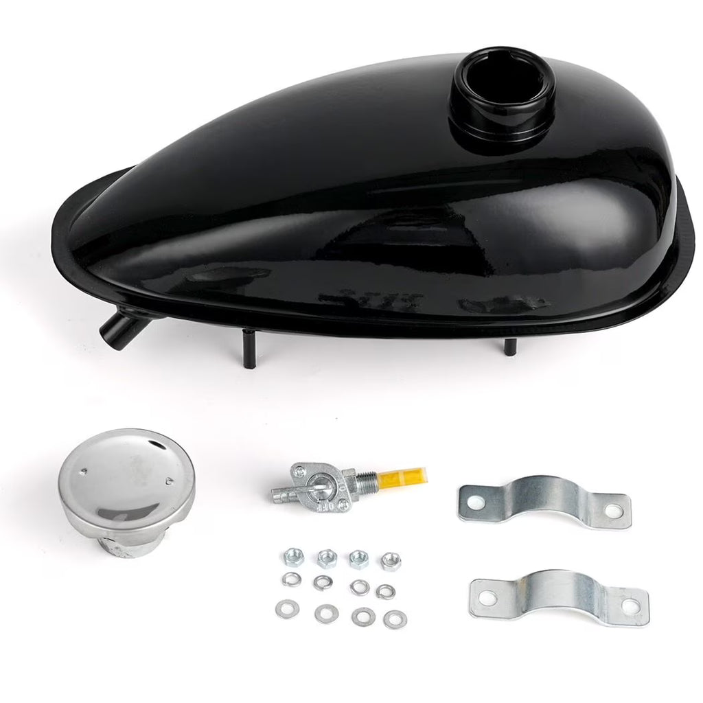 Black 2L Motorized Bike Fuel Tank Y852513
