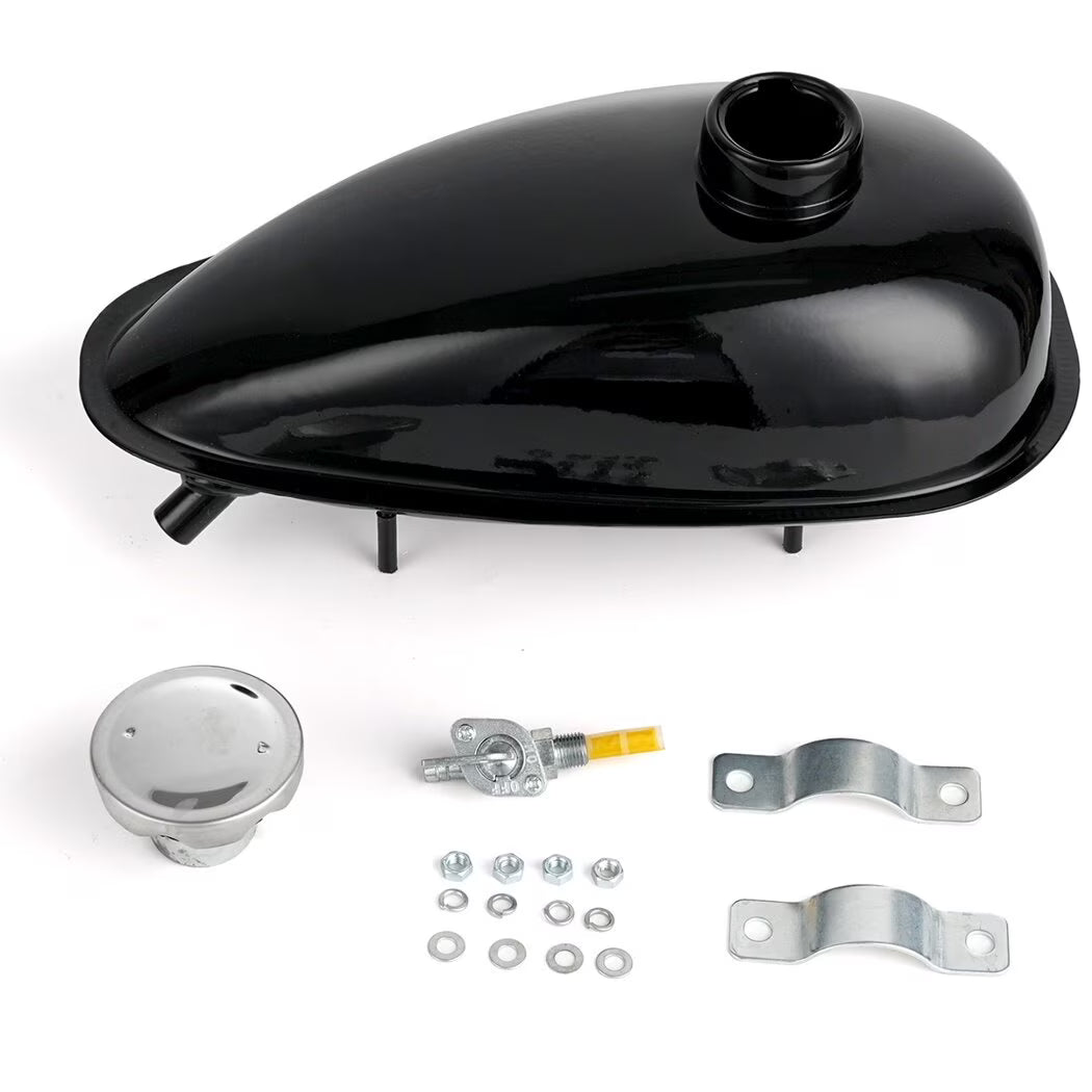 Black 2L Motorized Bike Fuel Tank Y852513
