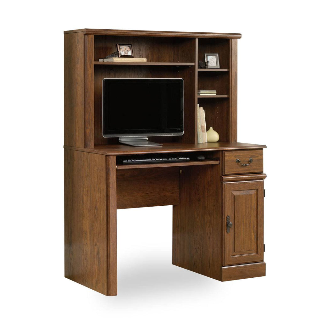 Milled Cherry Computer Desk with Hutch Y8094