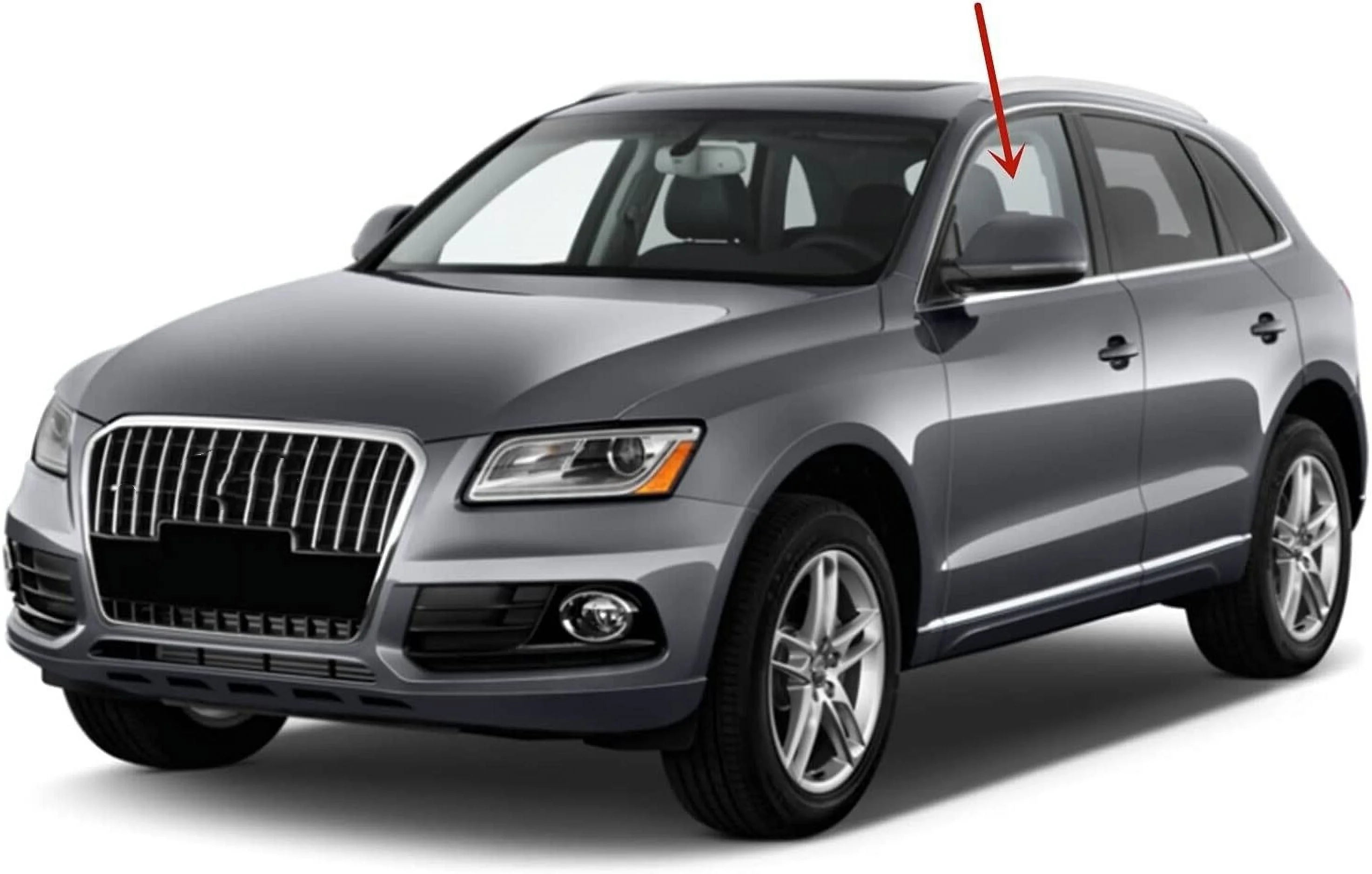Left Side Front Door Window Glass for Audi Q5 2009-2017 G81744