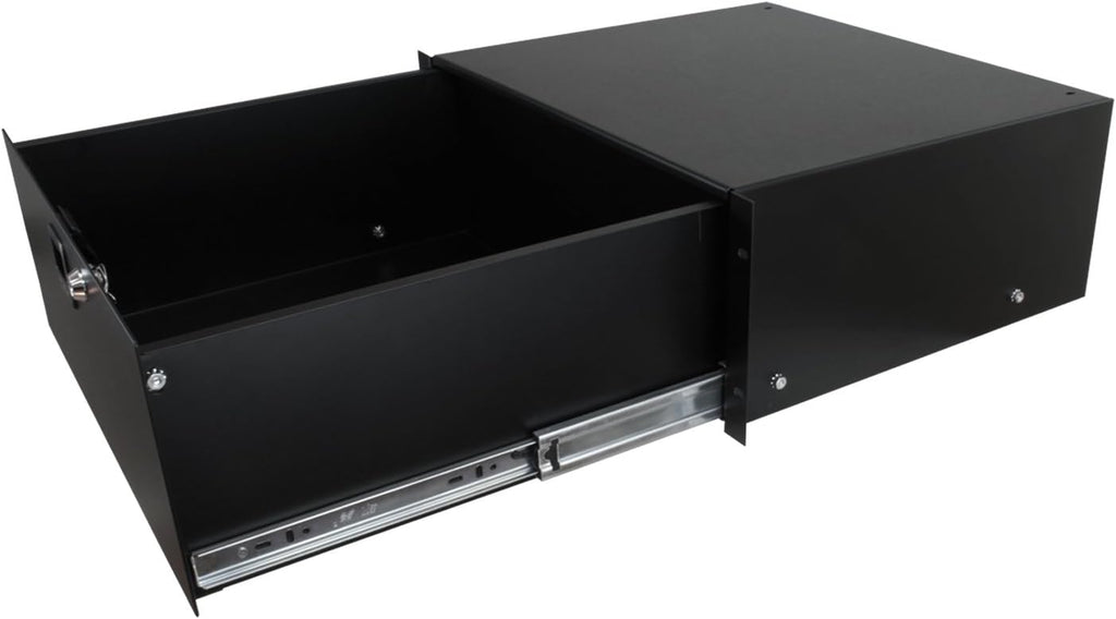 4U Steel Rack Drawer with Slam Latch & Keyed Lock R10880