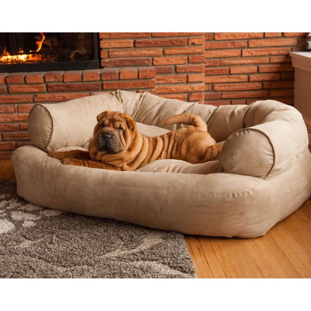 Indigo MicroSuede Pet Sofa O395