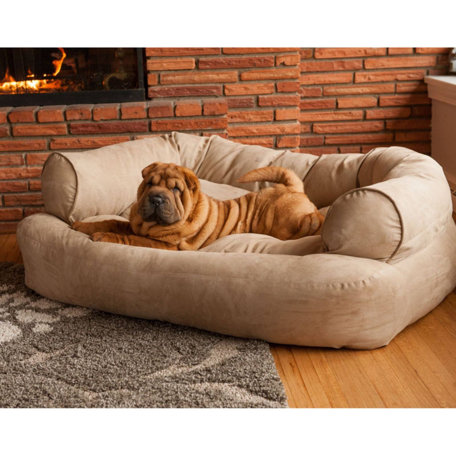Indigo MicroSuede Pet Sofa O395