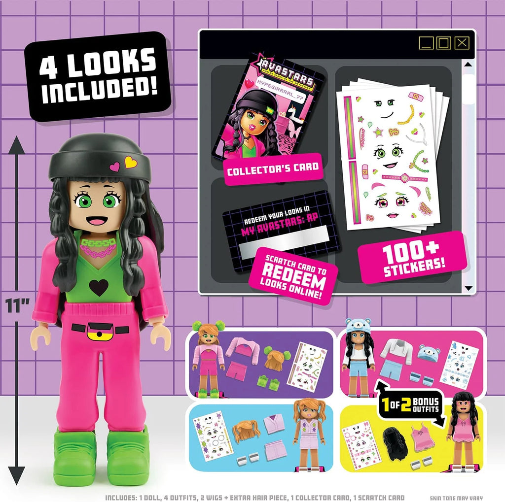 Fashion Doll with 3 Bonus Outfits W21619
