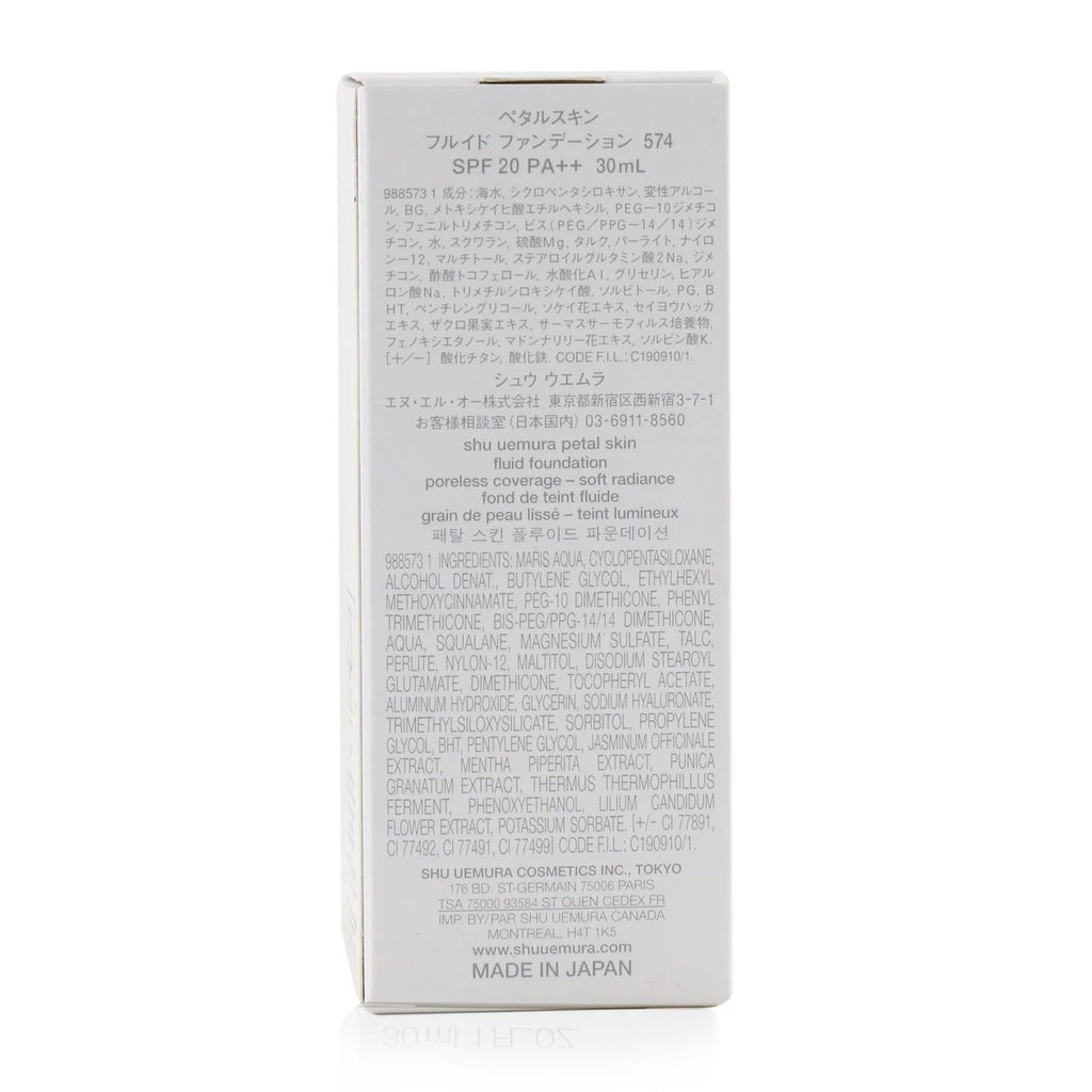 Petal Skin Fluid Foundation SPF 20 - # 574 Light Sand 30ml/1oz B523863