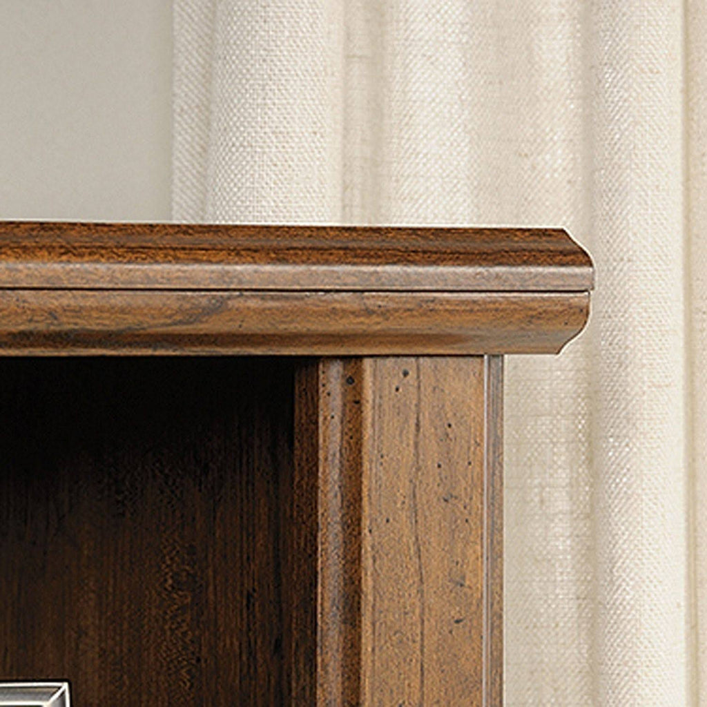 Milled Cherry Computer Desk with Hutch Y8094
