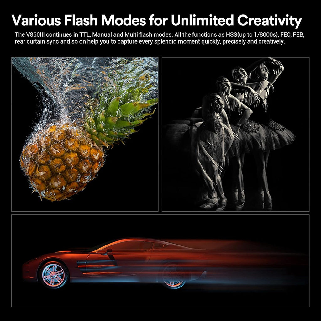 2.4G HSS Flash Speedlight with Li-ion Battery Z68241