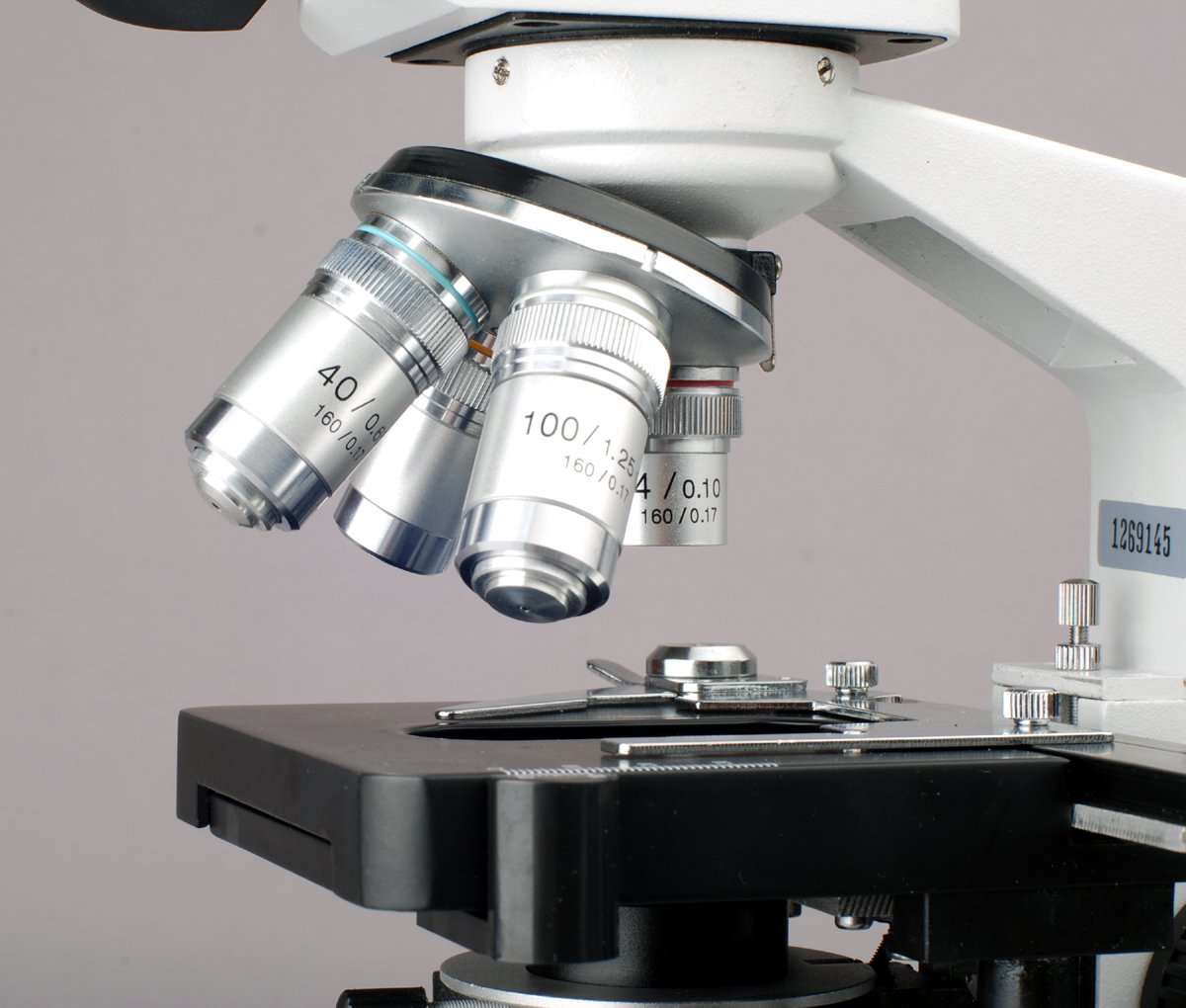 40X-2500X LED Digital Binocular Compound Microscope with 3D Stage and USB Camera F836933
