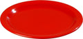 Red 9x22 Melamine Plate - 48/Case H858