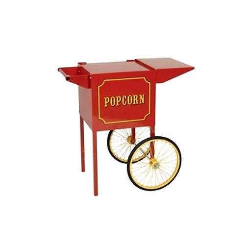 Small Popcorn Cart for 4-Ounce Poppers (Black / Chrome) Z2950