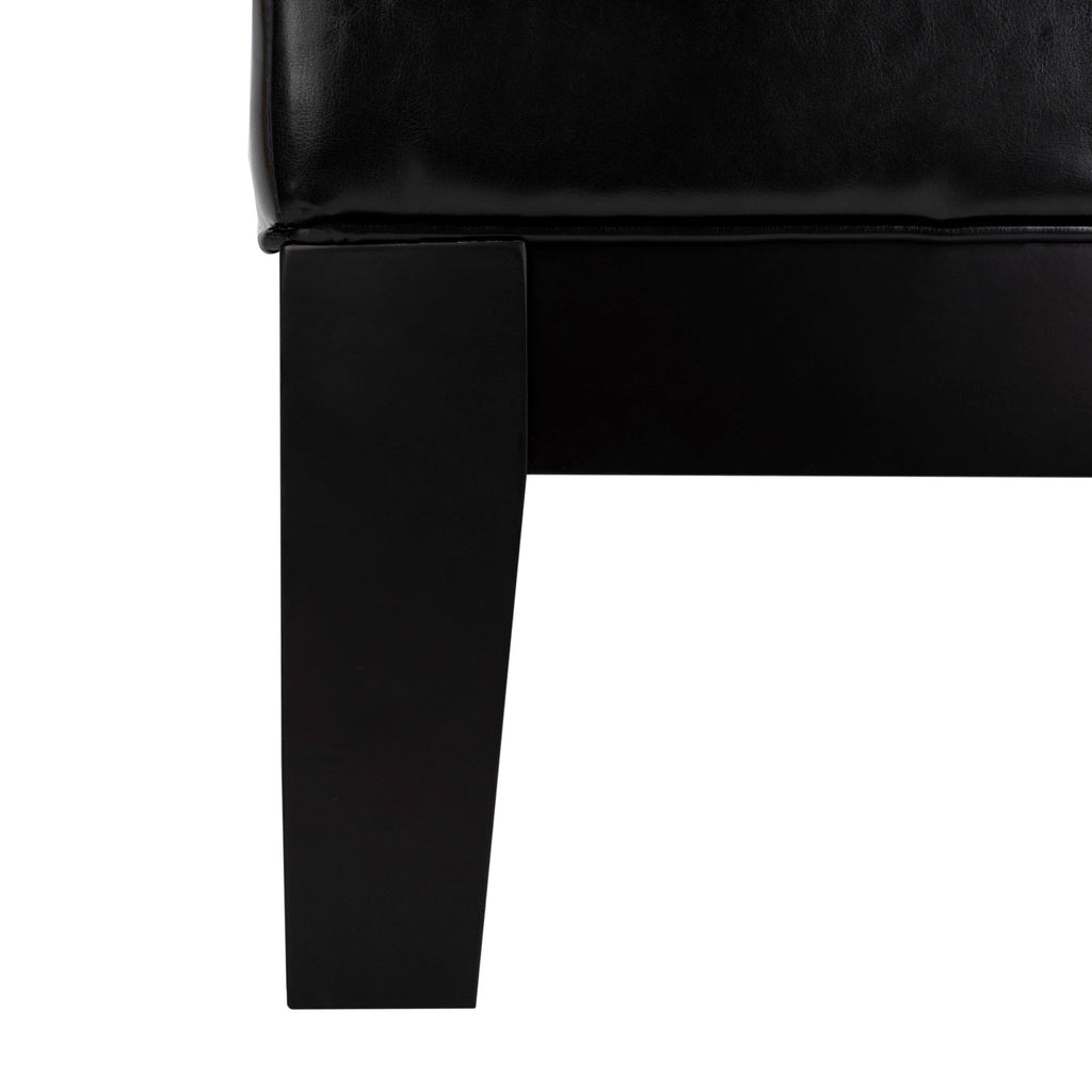 Black Cocktail Ottoman H519