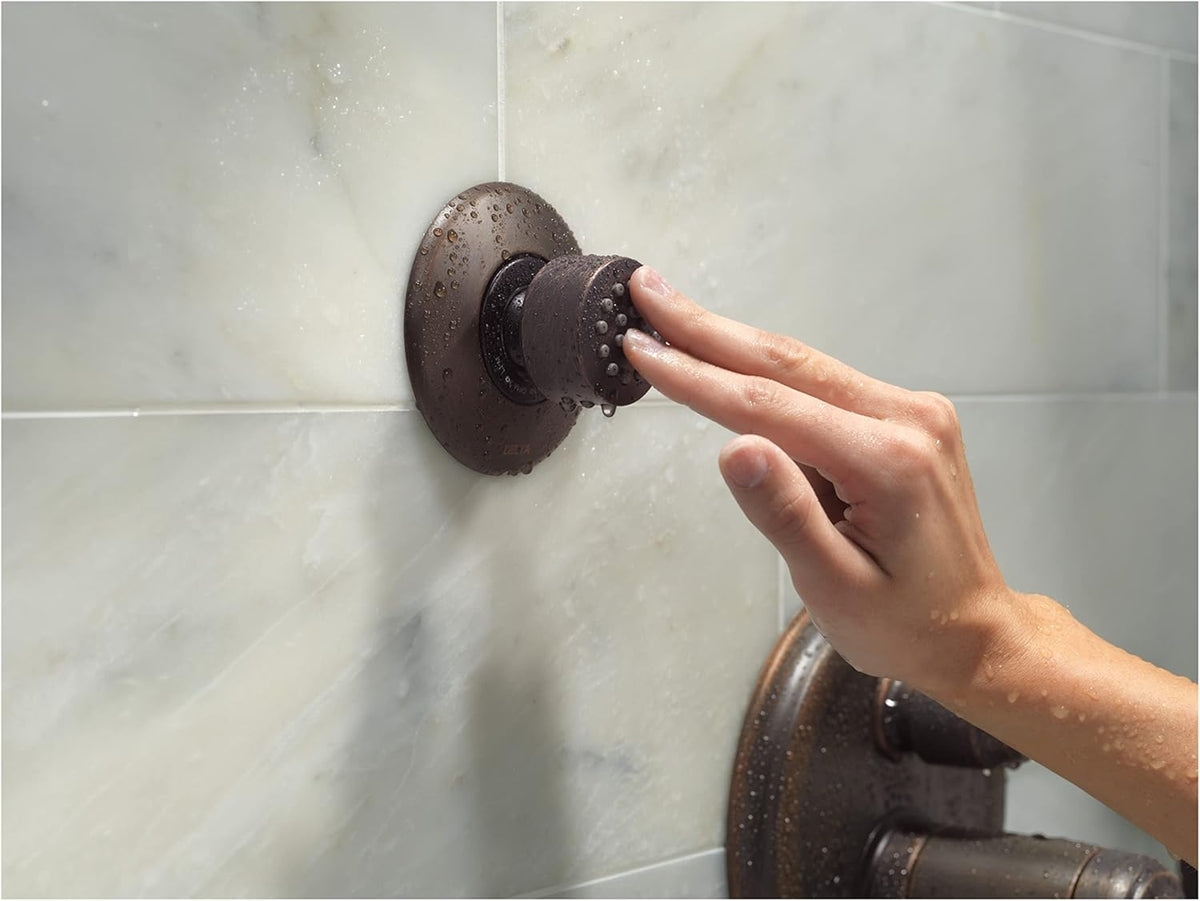 Thermostatic Valve Trim with Integrated Volume Control and 3 Function Diverter M235