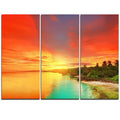 3 Piece Graphic Art on Wrapped Canvas Set K9351