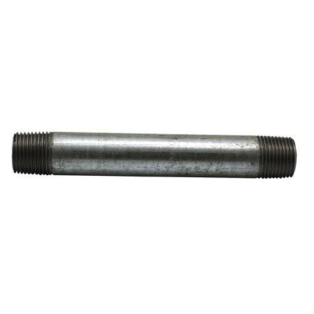 3/4x22 Galvanized Pipe Nipple 6-Pack O7113