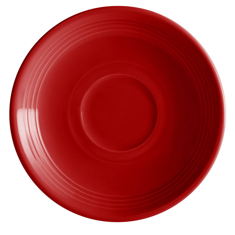 6 in. Concentrix Cayenne Saucer - 2 Dozen H6040