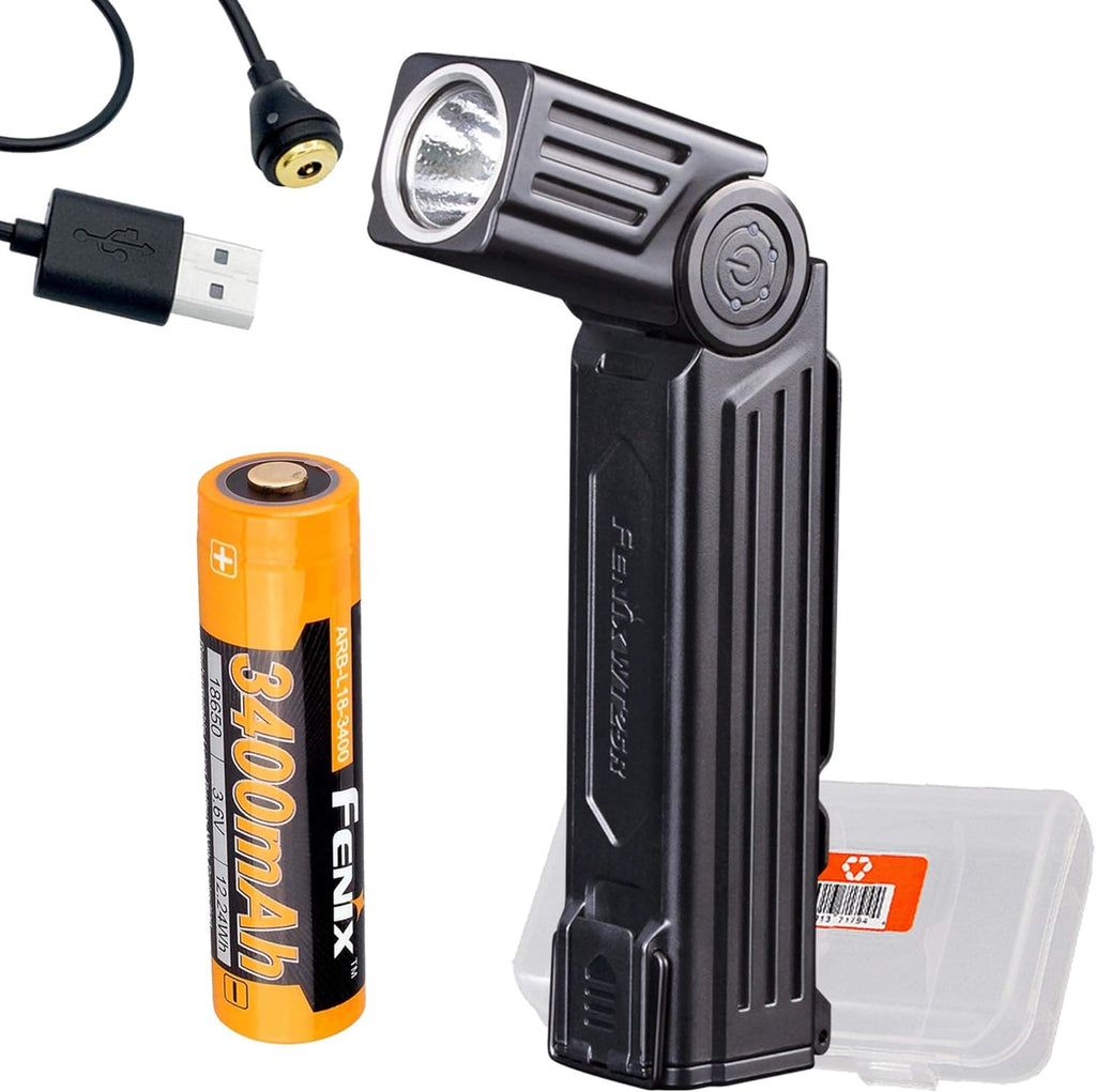Rechargeable Handheld Worklight Flashlight with Battery, Pack of 2 N42616