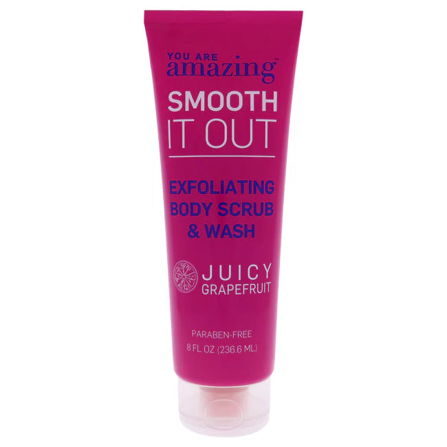 Juicy Grapefruit Exfoliating Body Scrub and Wash, 8 oz J122
