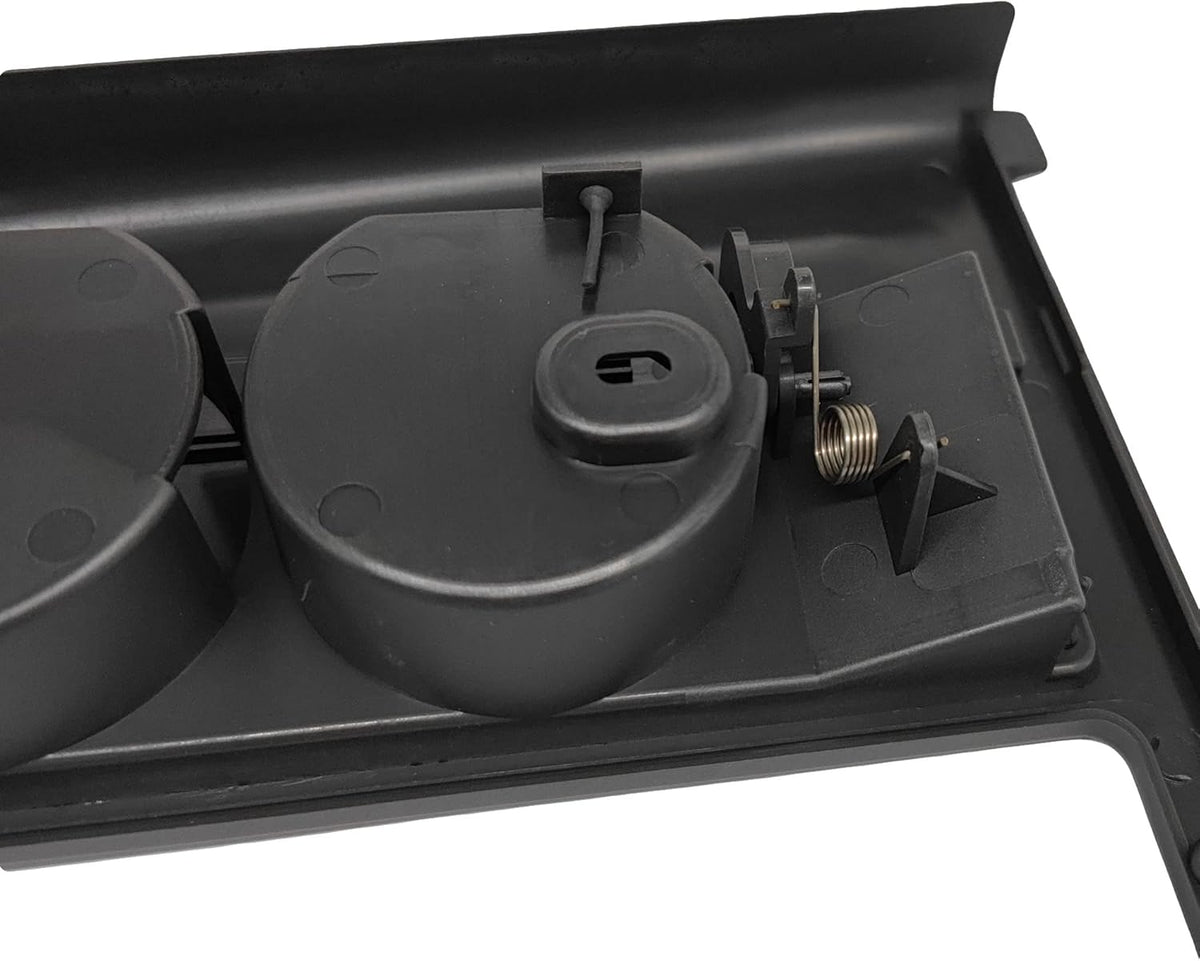 1994-1996 Chevy Corvette C4 6spd Manual Shift Plate Console Black Rubber U4789